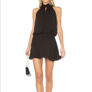 amanda uprichard chime dress in black